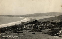 View of Beach Stinson Beach, CA Postcard Postcard Postcard