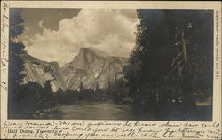 Half Dome, Yosemite Postcard