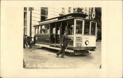 Cable Car, San Francisco, CA Trolleys & Streetcars Postcard Postcard Postcard