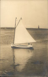 Sailboat in the Water Postcard