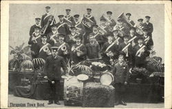 Town Band Thrapston, England Postcard Postcard Postcard