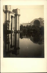 Columns in Lake Postcard