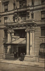 Hotel Woodstock - Entrance Postcard