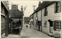 high Street, Old Bosham England Sussex Postcard Postcard Postcard