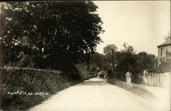 Village Scene Hampstead Norris, England Postcard Postcard Postcard