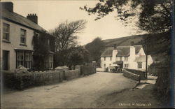 Village Scene Croyde, England Postcard Postcard Postcard