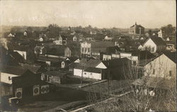 Bird's Eye View of Omaha, Illinois Postcard