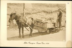 Miles Canyon From Car, 1898 Postcard