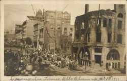 1910 Los Angeles Times Building Bombing Postcard