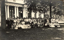 Group of Student and Staff at Swarthmore College Pennsylvania Postcard Postcard Postcard