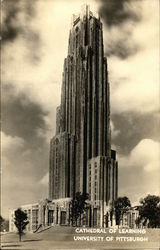 Catheral Of Learning, University of Pittsburgh Pennsylvania Postcard Postcard Postcard