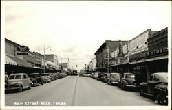 Main Street Business View Alice, TX Postcard Postcard Postcard