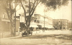 Main St. with Auto Lancaster, NH Postcard Postcard Postcard