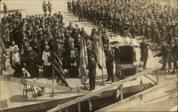 Group of People at a Ceremony Events Postcard Postcard Postcard