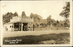 Walnut Lodge Camps Postcard