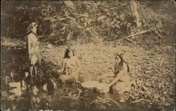 Native Island Women at Water Postcard Postcard Postcard