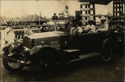 Touring Car Carrying His Highness the Sultan of Jhore Royalty Postcard Postcard Postcard