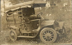 An Early Model Truck Postcard