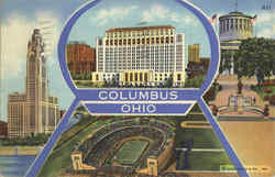 Columbus Postcard