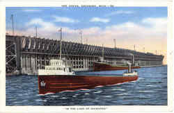 Ore Docks Postcard