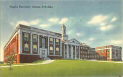 Omaha University Nebraska Postcard Postcard