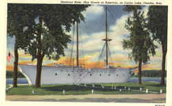 Seascout Base On Carter Lake Omaha, NE Postcard Postcard