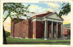 Auditorium, State Teachers' College Indiana, PA Postcard Postcard