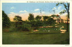 Clubhouse And Grounds, Hershey Park Golf Club Pennsylvania Postcard Postcard