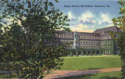 Upper School, Hill School Postcard