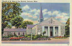 Church Of St. Mary Of The Nativity Postcard