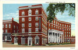 Hotel Northampton Massachusetts Postcard Postcard