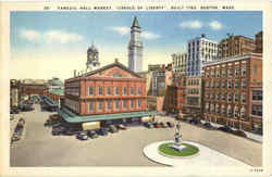 Faneuil Hall Market Postcard