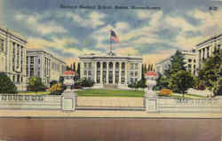 Harvard Medical School Postcard