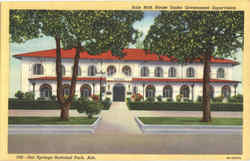 Hale Bath House Under Government Supervision, Hot Springs National Park Postcard Postcard