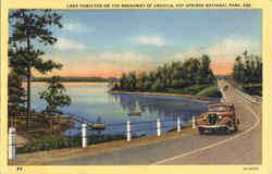 Lake Hamilton On The Broadway Of America, Hot Springs National Park Postcard