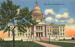 State House Postcard