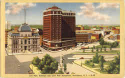 City Hall Providence, RI Postcard Postcard