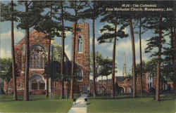 The Cathedral First Methodist Church Montgomery, AL Postcard Postcard