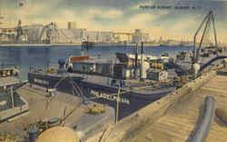 Port Of Albany Postcard