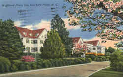 Highland Pines Inn Postcard