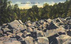 Ringing Rocks Postcard