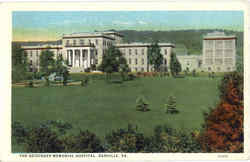 The Geisinger Memorial Hospital Postcard