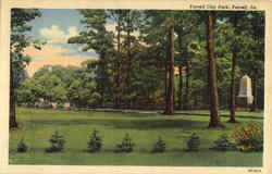 Farrell City Park Pennsylvania Postcard Postcard