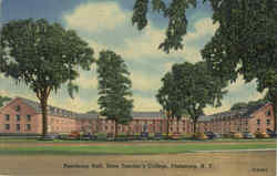 Residence Hall, State Teacher's College Plattsburgh, NY Postcard Postcard