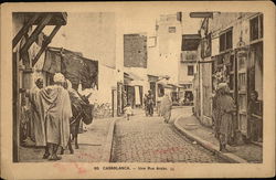 Une Rue Arabe Postcard