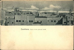 General View of Town Postcard