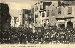 Procession of the Holy Carpet Postcard