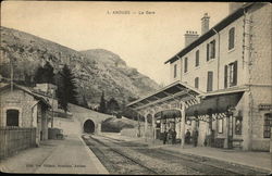 La Gare Postcard