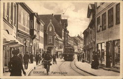 Norregade Odense, Denmark Postcard Postcard