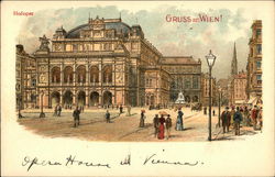 Hofoper Vienna, Austria Postcard Postcard